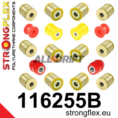 116255B Kit boccole sospensioni posteriori - Mercedes W209 (02-10)