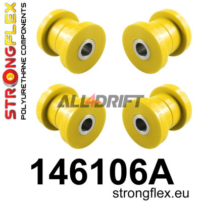 146106A Kit Boccole Telaietto Posteriore SPORT - Peugeot 206 / 206+ (98-12)