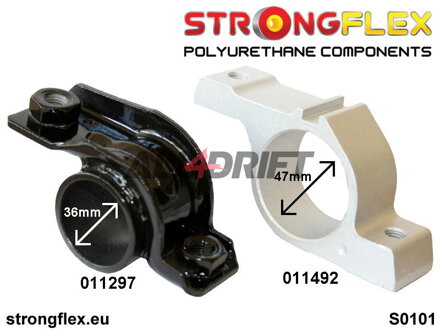 016075A: Sada silentbloků přední nápravy SPORT - Alfa Romeo 147 (00-10) type 937