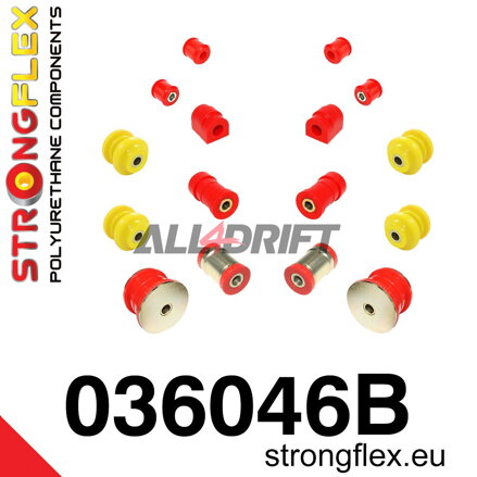 036046B Kit boccole assale posteriore BMW E36