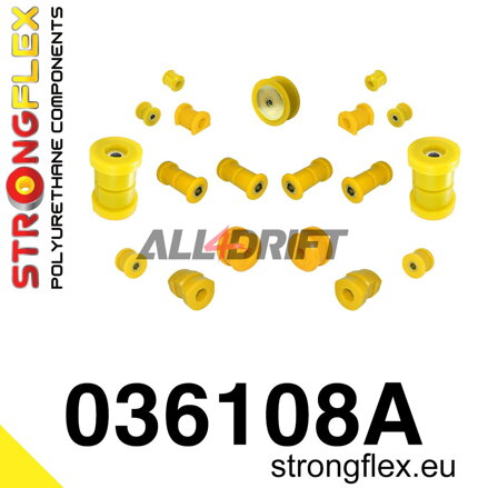 036108A Kit Completo Boccole Assale SPORT BMW E36 Compact