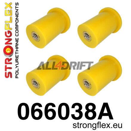 066038A Sada silentbloků zadního vlečného ramene SPORT Fiat Cinquecento / Panda / Seicento