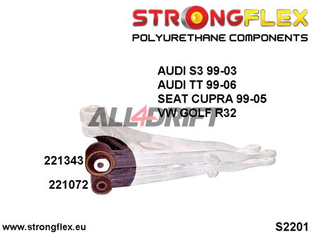 226086B Kit Boccole Assale Anteriore Audi / VW / Seat