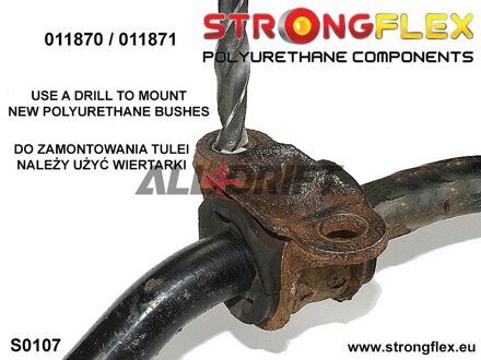 011870B: Boccola barra stabilizzatrice anteriore - Alfa Romeo 159 (05-11) tipo 939