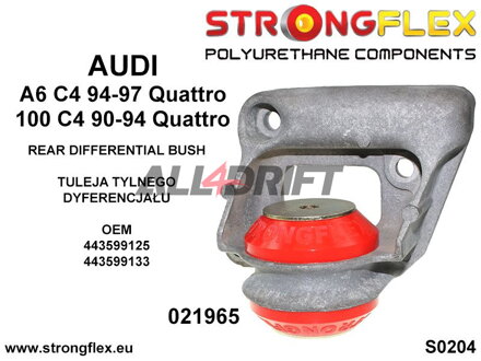 021965A Boccola posteriore del differenziale posteriore 55mm SPORT Audi