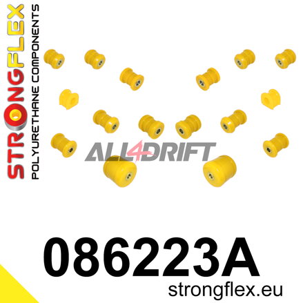 086223A: Kit Boccole in Poliuretano Assale Posteriore SPORT - Honda V (96-01) Type SH