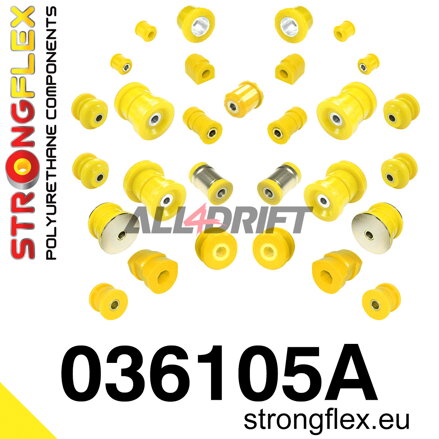 036105A Kit Completo Boccole Assale SPORT BMW E36