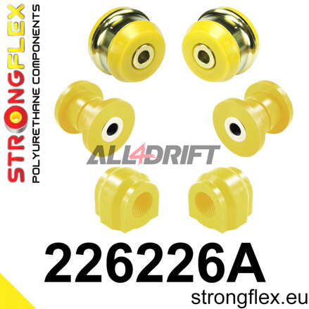 226226A Kit boccole assale anteriore SPORT Audi / Seat / Škoda / VW / Cupra