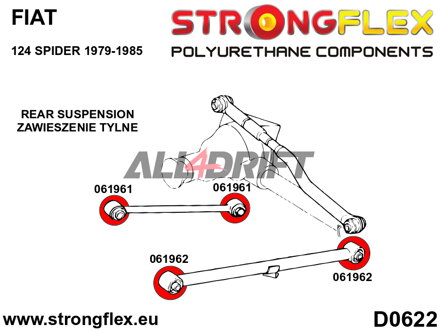 061962B Boccola braccio oscillante inferiore posteriore - Fiat I (66-85)
