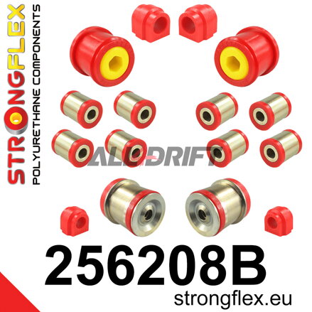 256208B Kit completo boccole sospensioni - Mini Mini R55/R56/R57/R58/R59 (06-15)