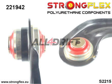 221942A Boccola anteriore SPORT braccio longitudinale Audi / Seat / Škoda / VW / Cupra