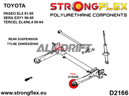 212028A: Boccola assale posteriore 55mm SPORT - Toyota Sera (90-95) EXY1