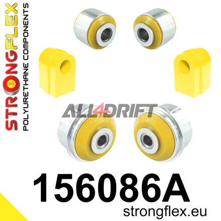 156086A Kit Boccole Sospensioni Anteriori SPORT - Renault III (10-16) RS