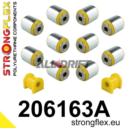 206163A Kit Boccole Sospensioni Posteriori SPORT - Suzuki Trazione Anteriore