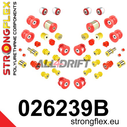 026239B: Kit completo di boccole per sospensioni - Audi C5 (97-04) Quattro & Allroad