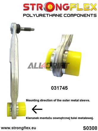 036130B Kit boccole assale posteriore BMW E39