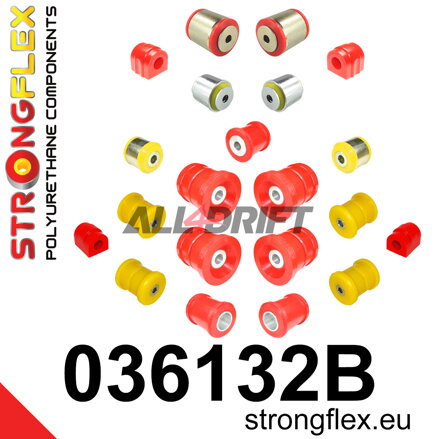 036132B Kit Completo Boccole in Poliuretano Assali BMW Z8