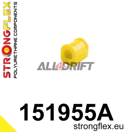 151955A Boccola anteriore barra stabilizzatrice (altezza 39mm) SPORT - Renault Rapid / Extra / Express (85-02)