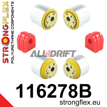116278B Kit boccole sospensioni anteriori - Mercedes R171 (04-11)
