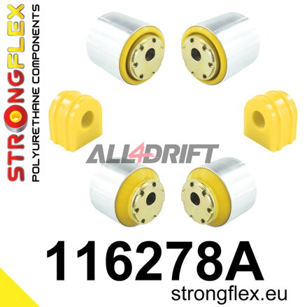 116278A Kit boccole sospensioni anteriori SPORT - Mercedes R171 (04-11)