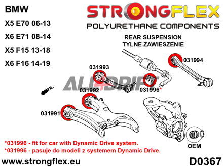 036054A Kit Boccole Assali SPORT BMW X5 / X6