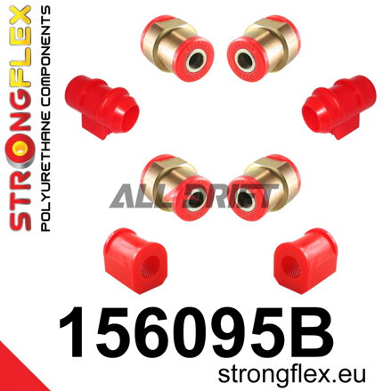 156095B Kit boccole sospensioni anteriori - Renault Rapid / Extra / Express (85-02)