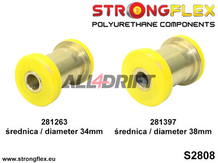 286209B Kit boccole assale anteriore - Nissan R32 (89-94) RWD