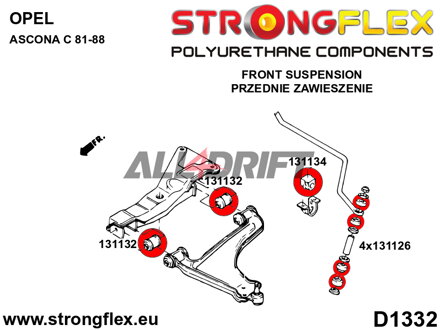 131126B Silent block fissaggio occhiello anteriore