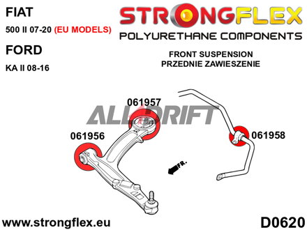 061958A Silentblok předního stabilizátoru SPORT